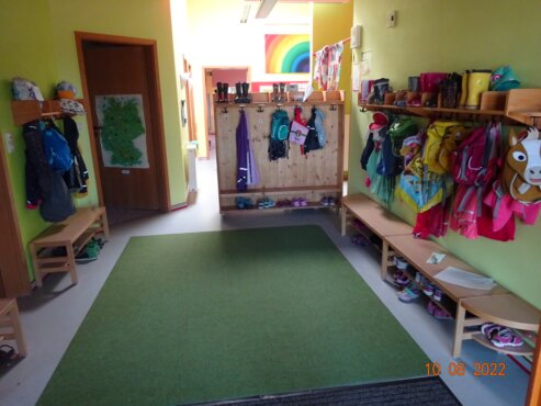 Bild Kindergarten Regenbogen 